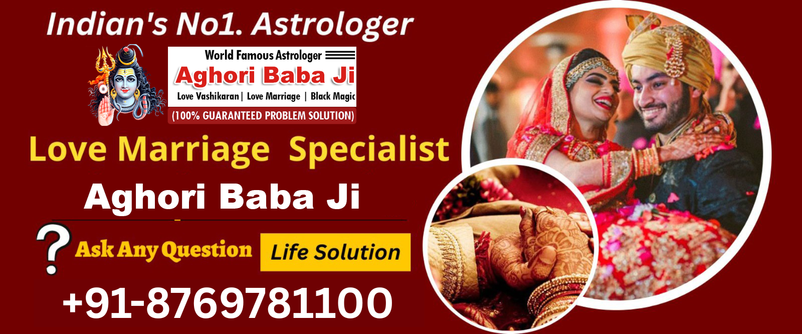  Astrologer Aghori BaBa +91-8769781100